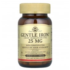 Бісгліцинат заліза, Gentle iron 25 мг,  90 капсул